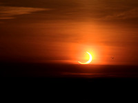 Annular Eclipse Sunrise