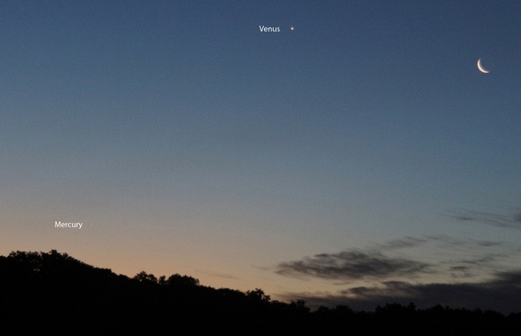 17 - Venus, Mercury and Moon