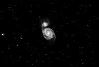 The Whirlpool Spiral Galaxy (M51)