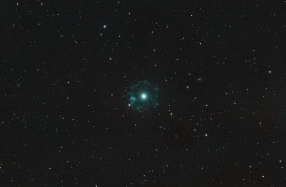 NGC6543 in HOO Palate