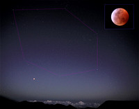 19 Lunar Eclipse Widefield with Inset