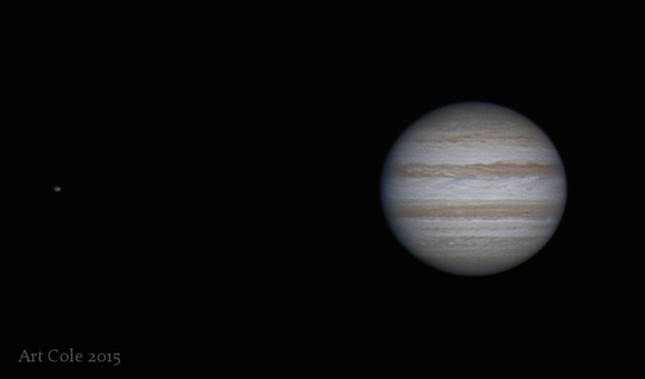 Jupiter and Io, 2015-03-07