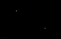 Close-up of the Venus/Jupiter conjunction, 2015-06-30