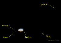 Saturn & Moons with iPhone 4s 2012-05-07