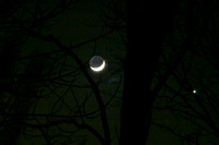 08 - Moon with Earthshine and Venus