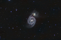M51 in HaLRGB