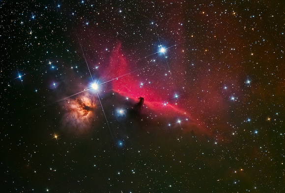 011-Barnard 33-Horsehead-dark nebula