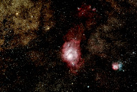 Globular Cluster NGC6544 w The Lagoon