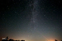 21 Perseid and Moonrise