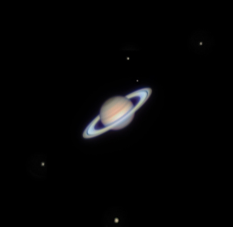 5.Saturn5moons