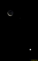 16 Earthshine plus Venus Conjunction